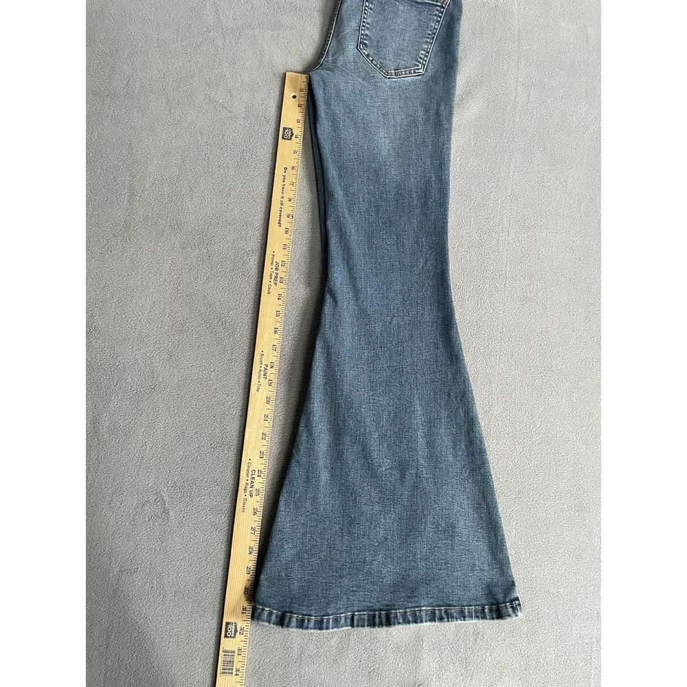 Free People We the Free Dawn Blue Flair Jeans New! 29x31‎ Stretch